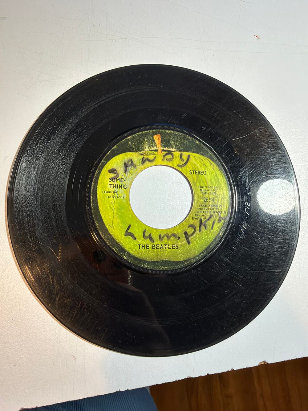 The Beatles Come Together / Something 7" 45 RPM Black Vinyl Apple 2654